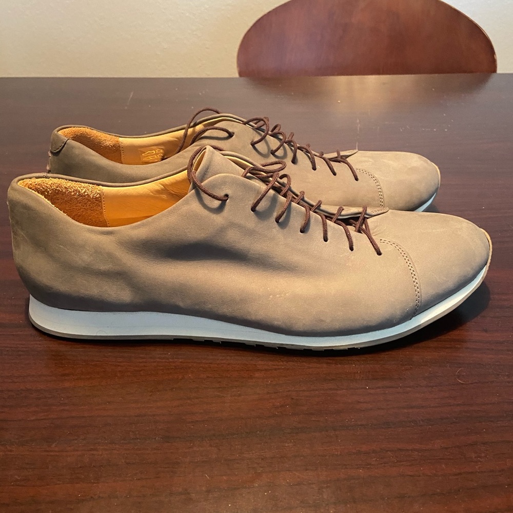 Ich Bin Atheist Brand New Leather Shoes